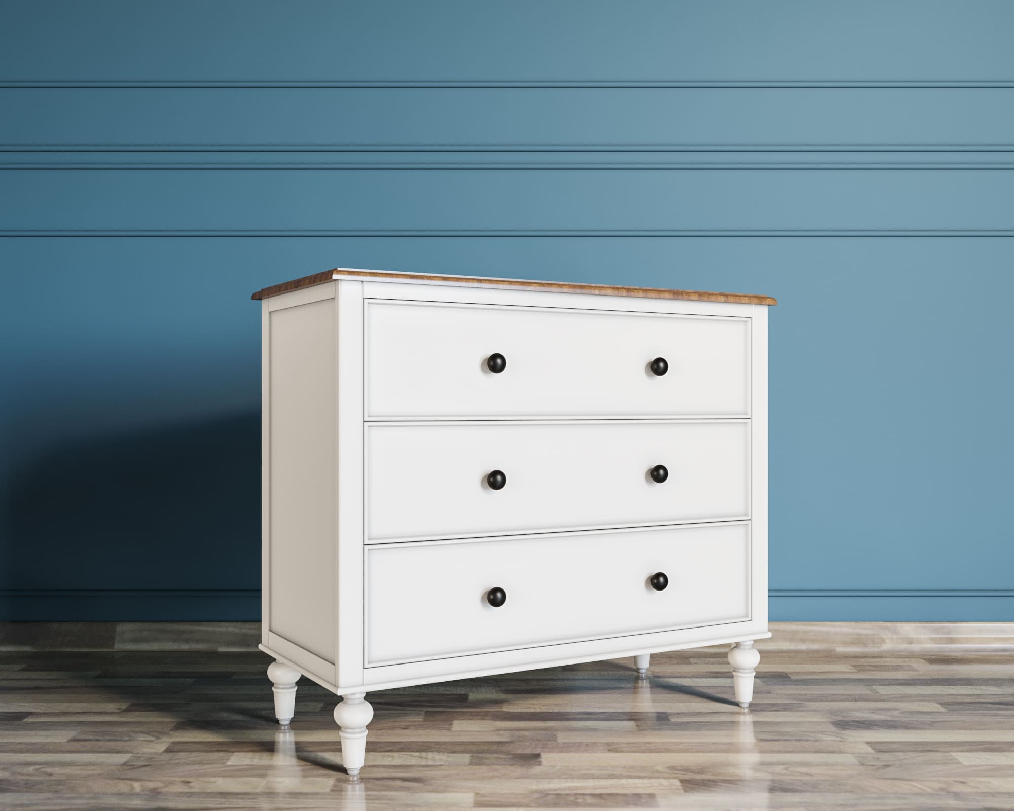 заказать Комод 3 ящика "Odri" арт od2135