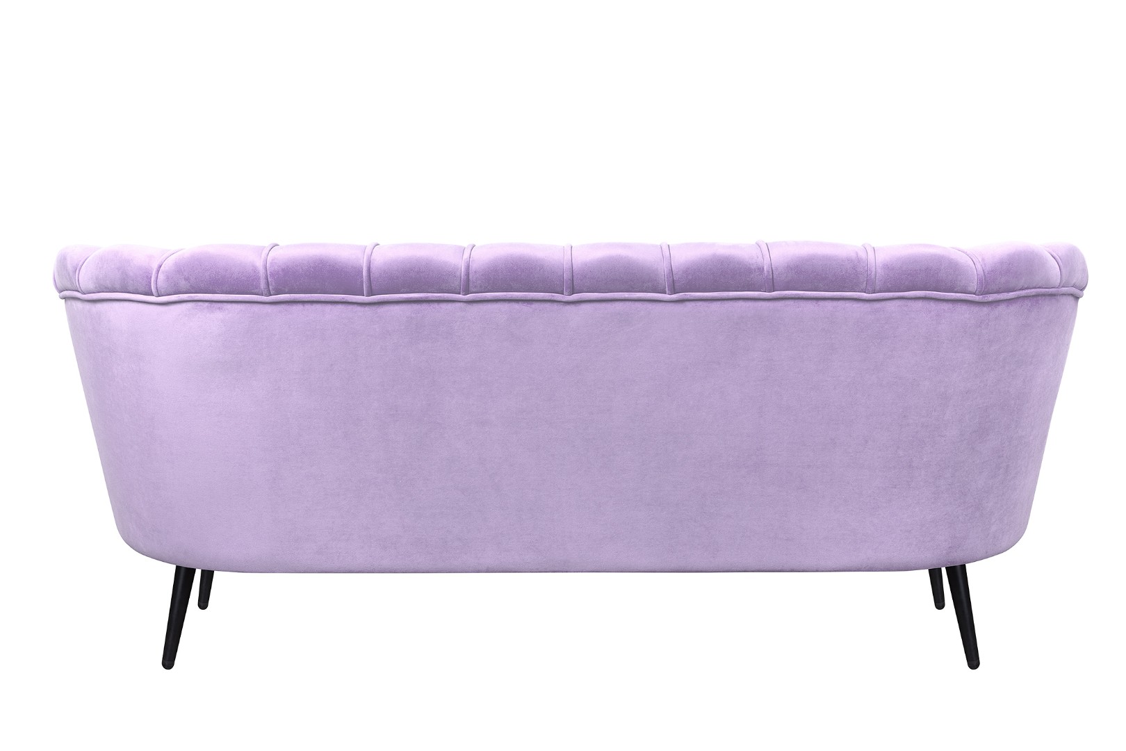Диван ракушка для гостиниц Pearl Triple Purple на черных ножках в интернет-магазине в Москве Диван ракушка для гостиниц Pearl Triple Purple на черных ножках в интернет-магазине