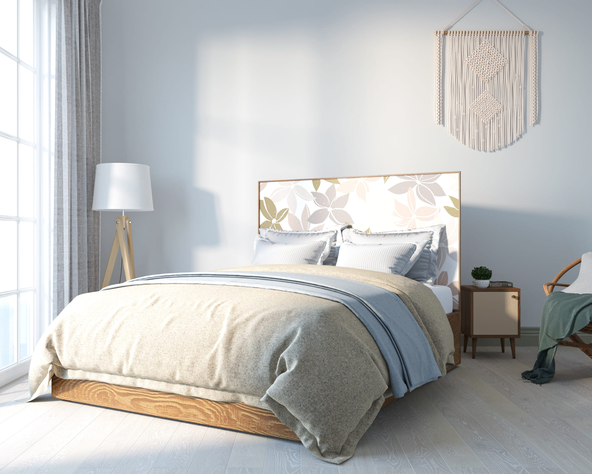 заказать Кровать "Berber" 160х200 см 27 принт арт BB41/Print_27 в Москве заказать Кровать "Berber" 160х200 см 27 принт арт BB41/Print_27