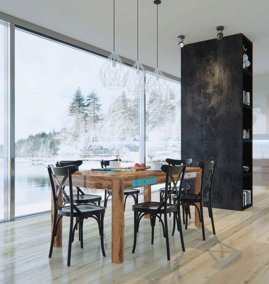 Стол и шесть стульев из коллекции "Aquarelle" арт Aqua-2 Стол и шесть стульев из коллекции "Aquarelle" арт Aqua-2