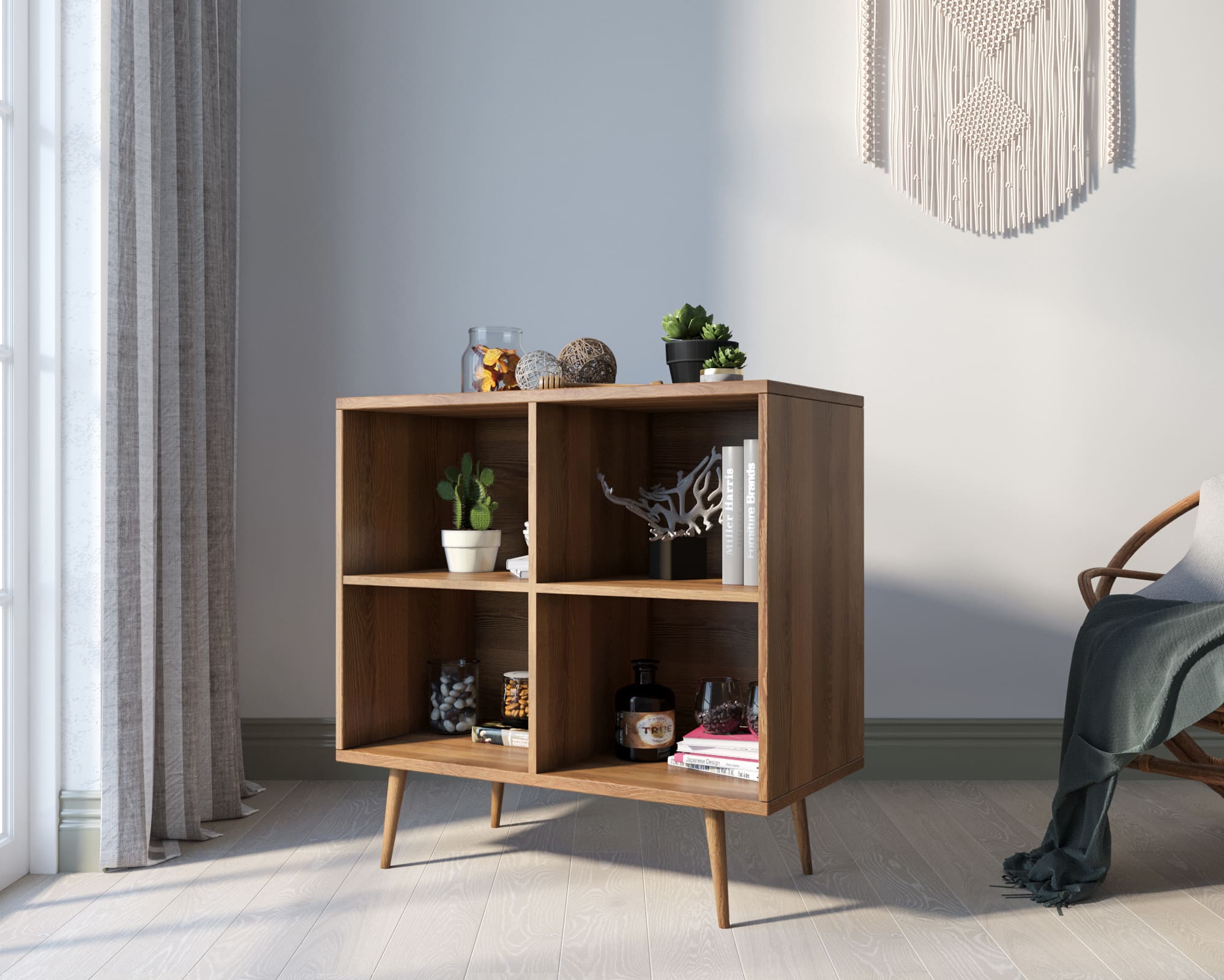 купить Стеллаж открытый "Berber" принт 31 арт BB35/Print_31