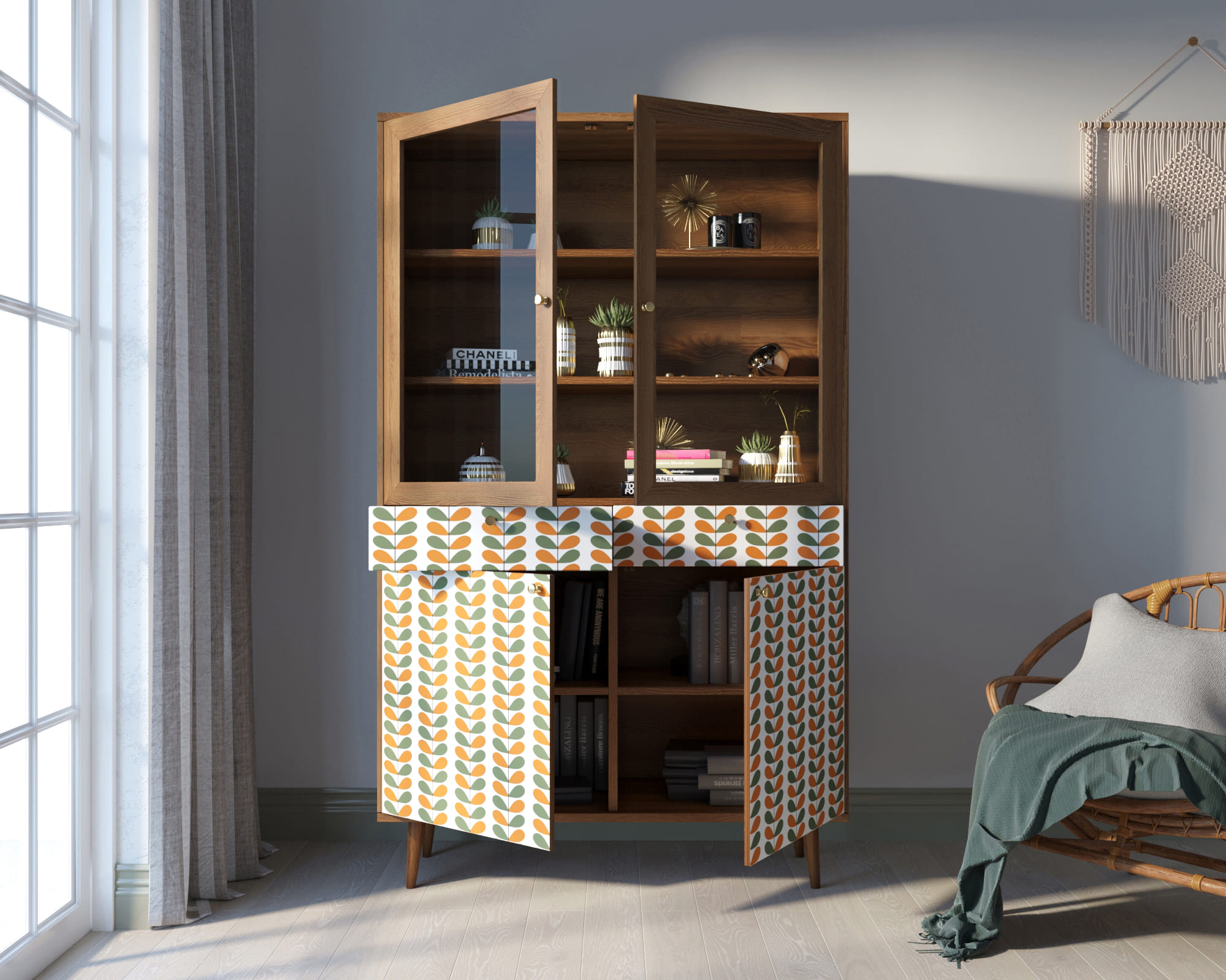 купить Буфет "Berber" принт 23 в Москве купить Буфет "Berber" принт 23