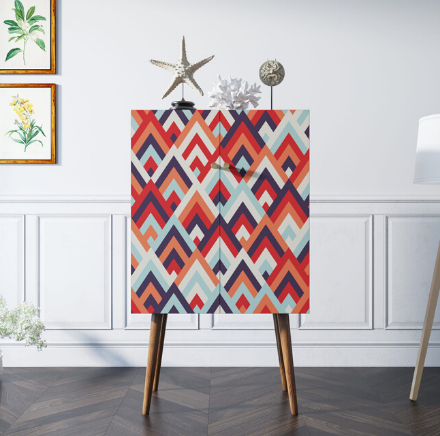 Комод на высоких ножках "Berber" 2 принт арт BB09/Print_02 в Москве Комод на высоких ножках "Berber" 2 принт арт BB09/Print_02