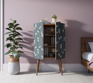 купить Комод на высоких ножках "Berber" 18 принт арт BB09/Print_18