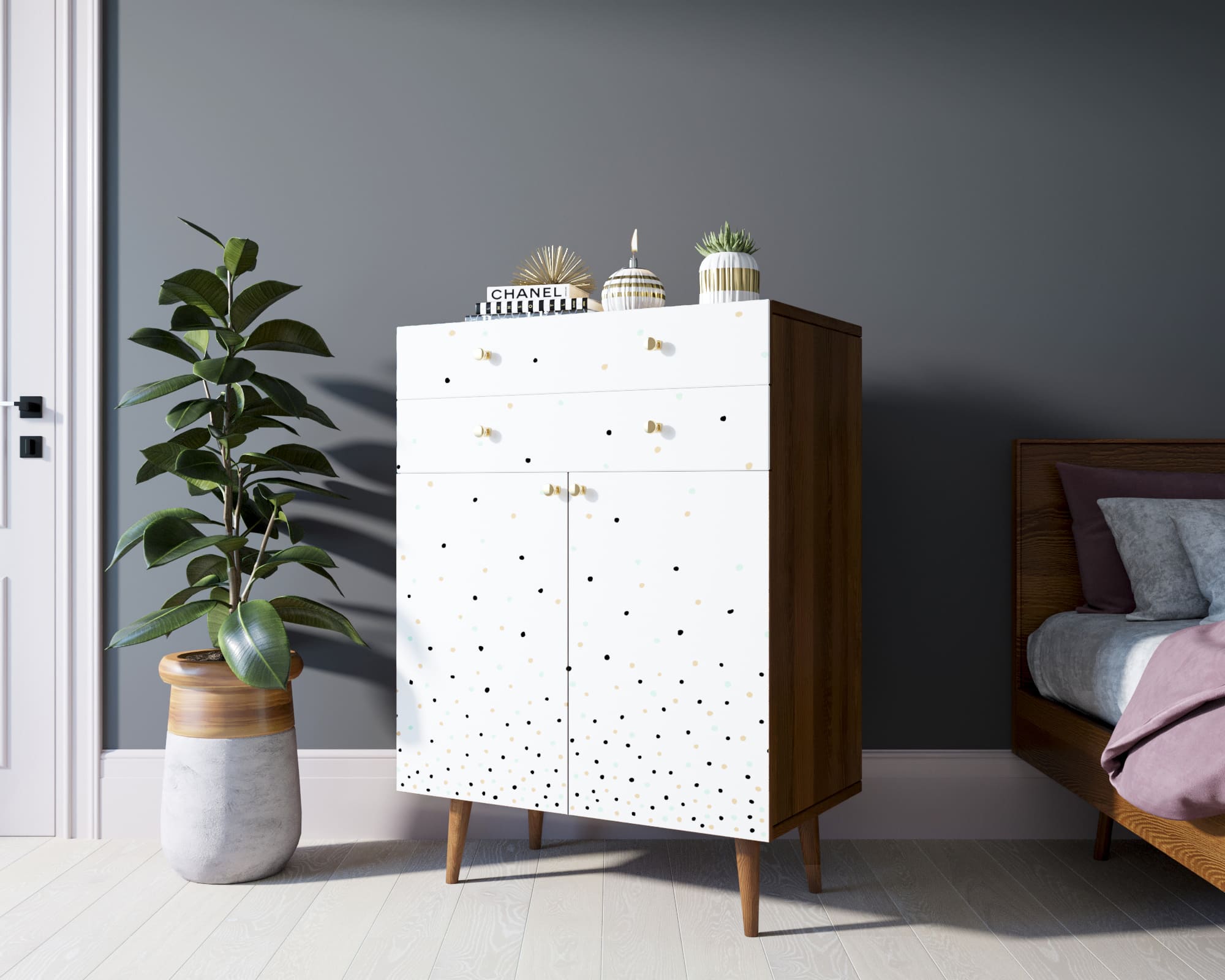 фото Комод "Berber" большой принт 15 арт BB12/Print_15