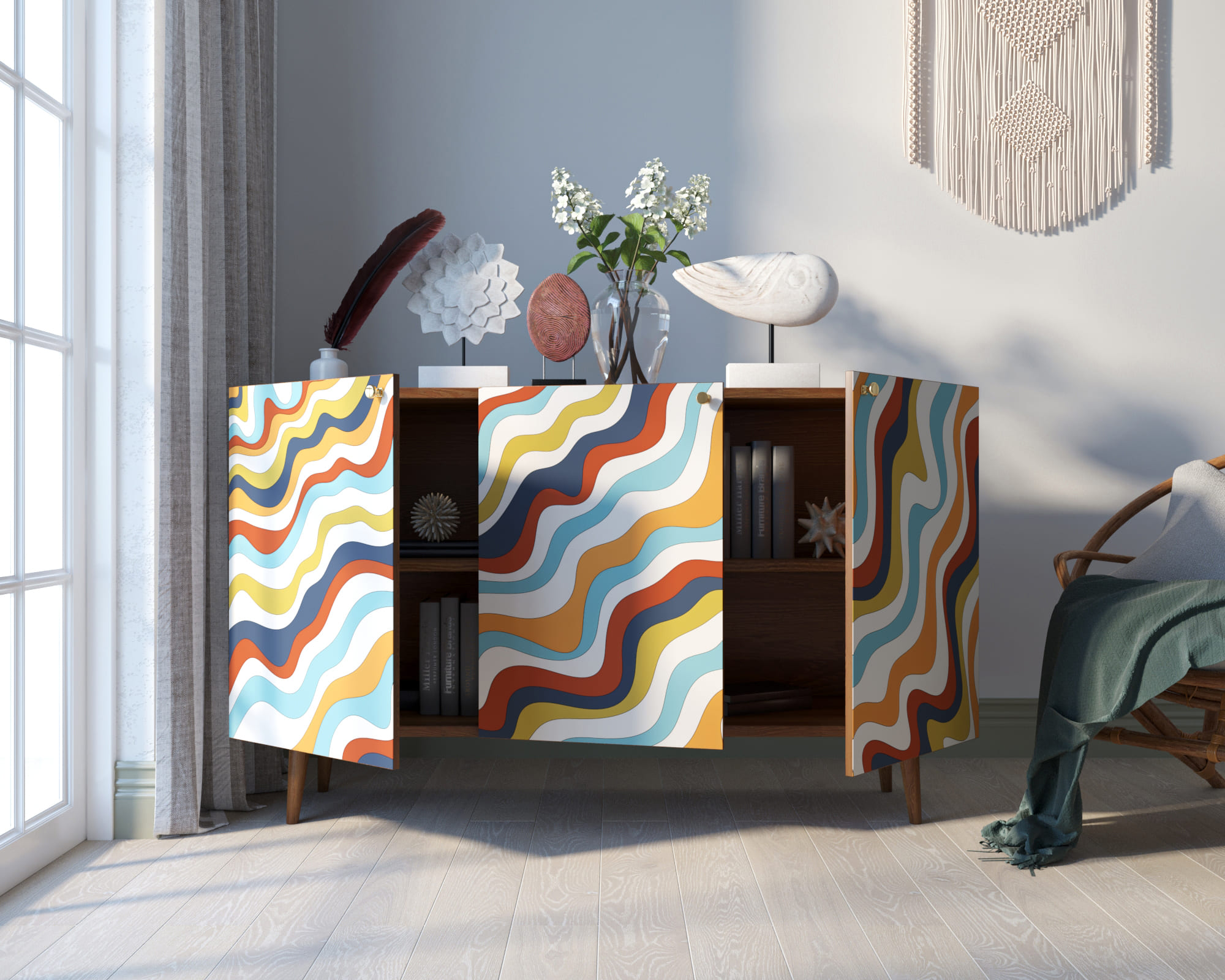 Комод с принтом 21 "Berber" арт BB01/Print_21 в интернет-магазине в Москве Комод с принтом 21 "Berber" арт BB01/Print_21 в интернет-магазине