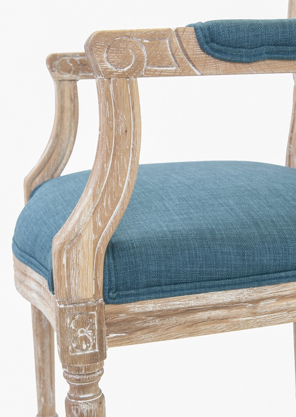 фото Мягкое полукресло с подлокотниками Diella Blue