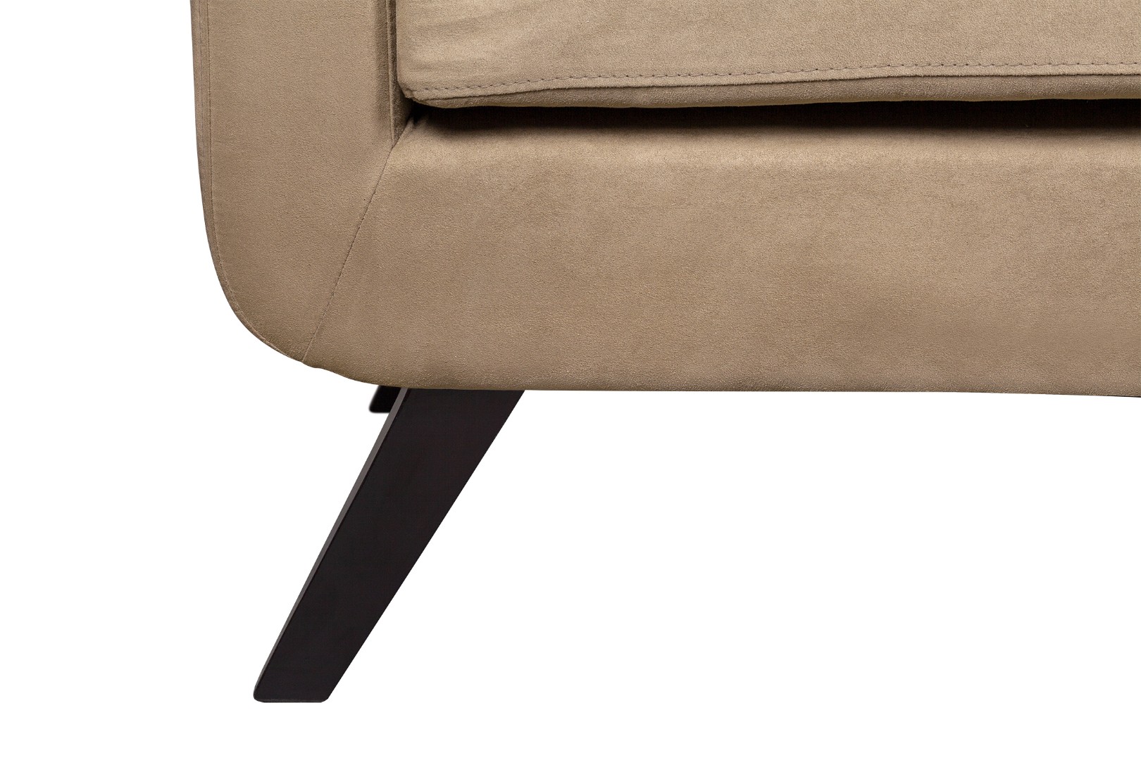 фото Диван скандинавский на ножках Uter коричневый в интерьере в Москве фото Диван скандинавский на ножках Uter коричневый в интерьере