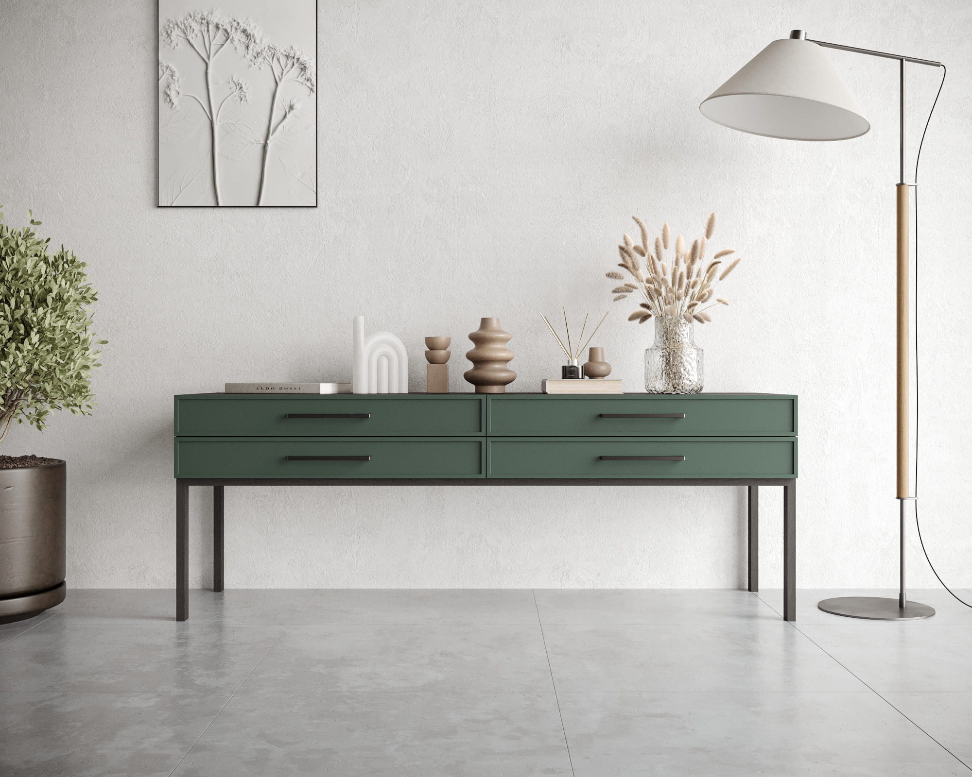 Консоль с четыремя ящиками "Nicole" арт NEM23G в интернет-магазине в Москве Консоль с четыремя ящиками "Nicole" арт NEM23G в интернет-магазине