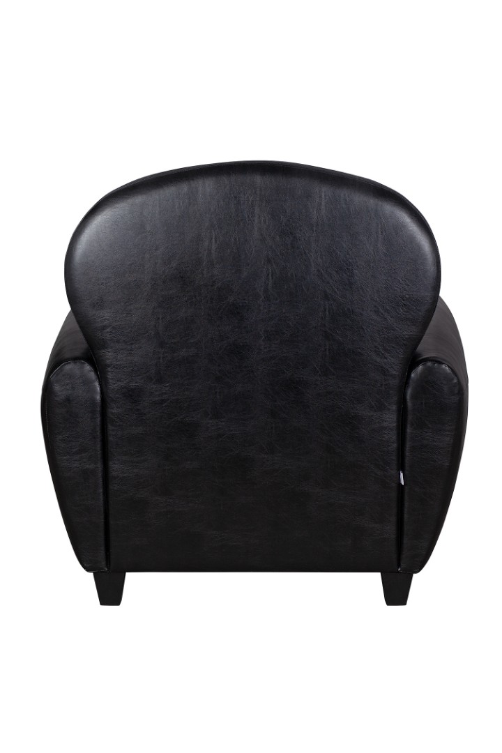 Кресло кожаное широкое Flog черное в интернет-магазине в Москве Кресло кожаное широкое Flog черное в интернет-магазине