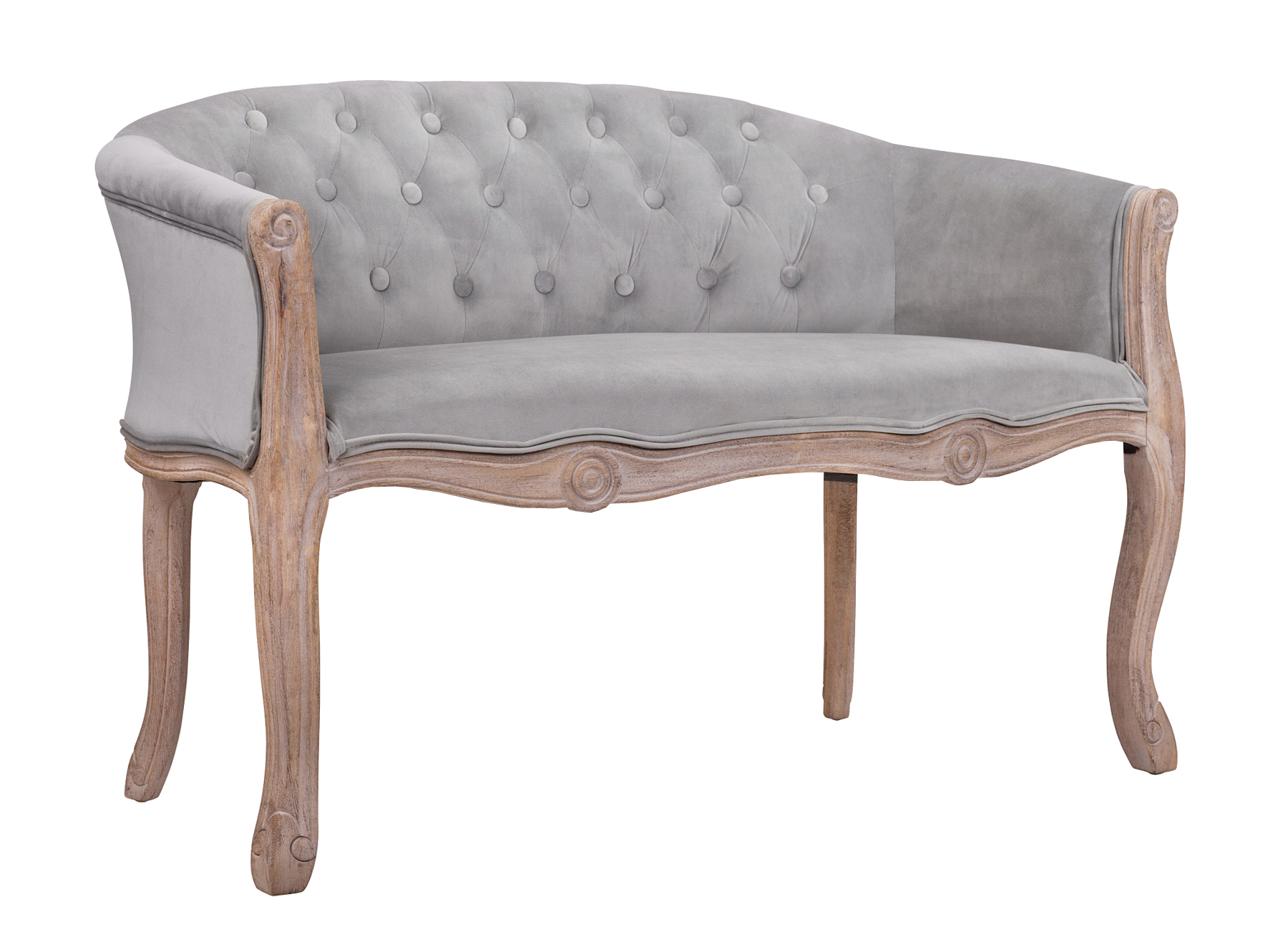 купить Двухместный дизайнерский диван Kandy Double Grey Velvet в Москве купить Двухместный дизайнерский диван Kandy Double Grey Velvet