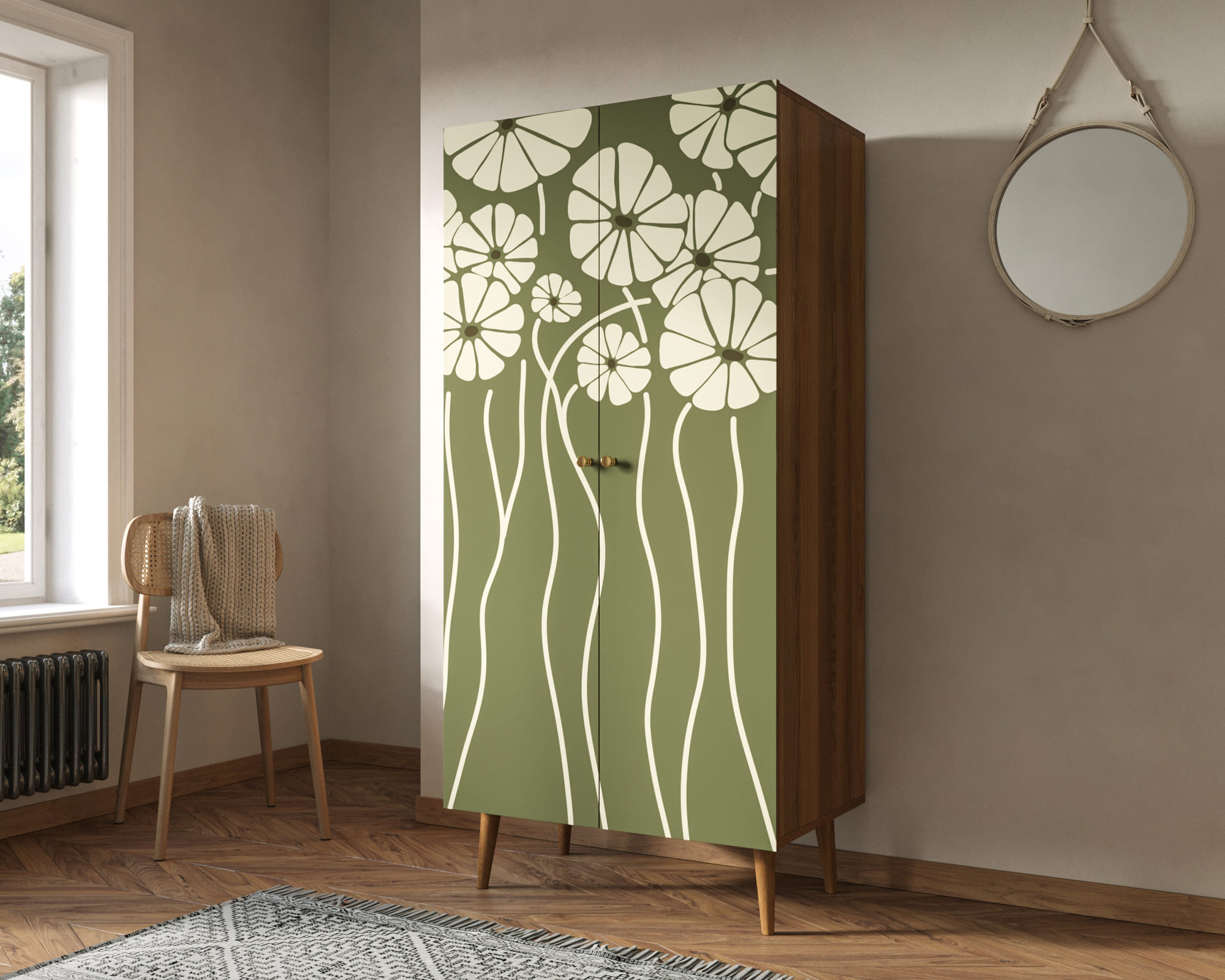 заказать Шкаф малый двухстворчатый "Berber" принт 53 арт BB08/Print_53 в Москве заказать Шкаф малый двухстворчатый "Berber" принт 53 арт BB08/Print_53