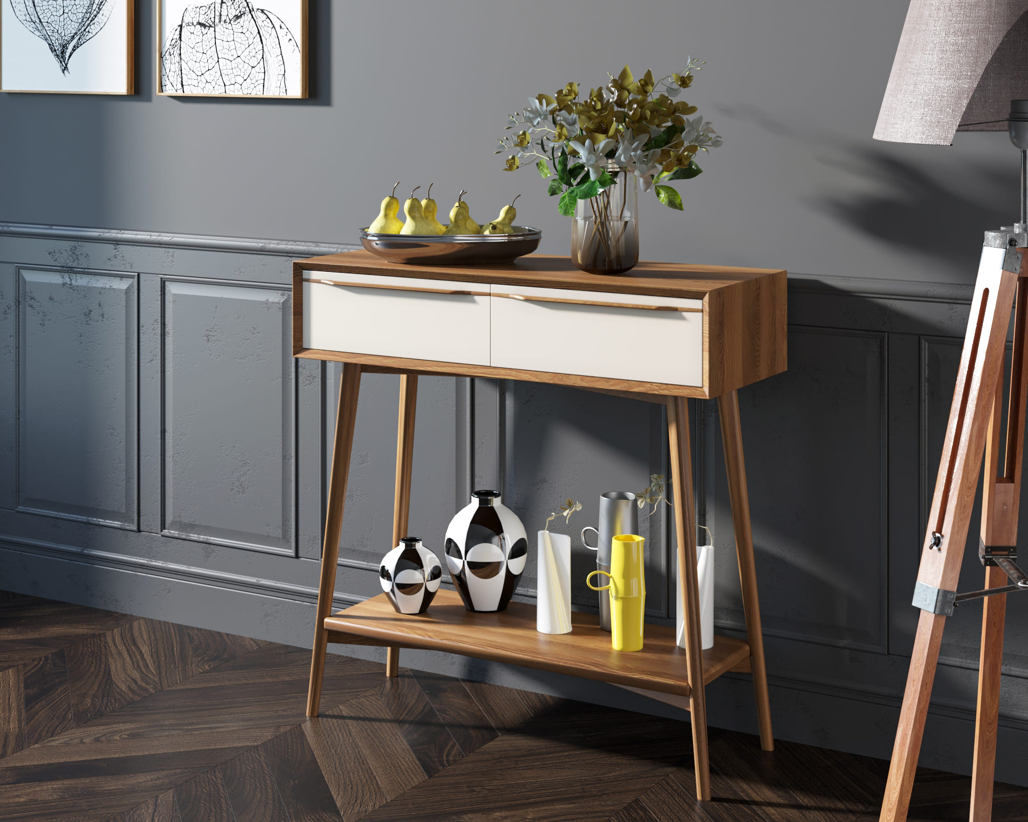 заказать Консоль "Bruni white" малая арт BR36WH