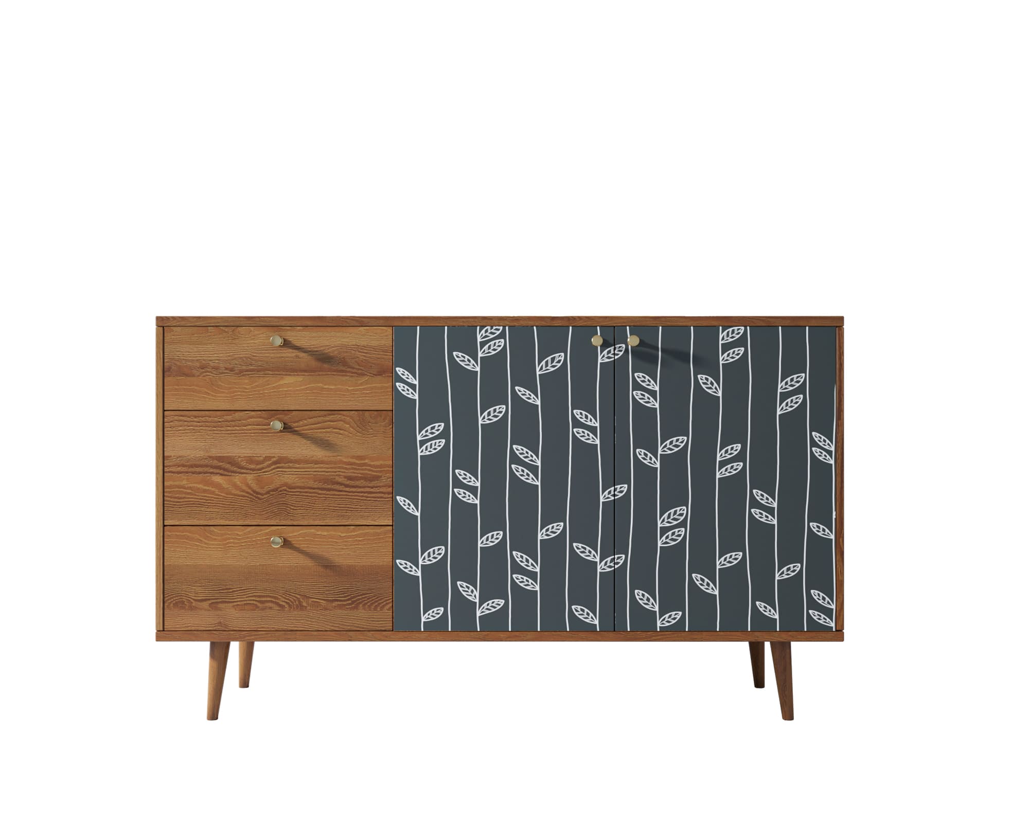 заказать Комод "Berber" с двумя дверками и ящиками 18 принт арт BB05/Print_18