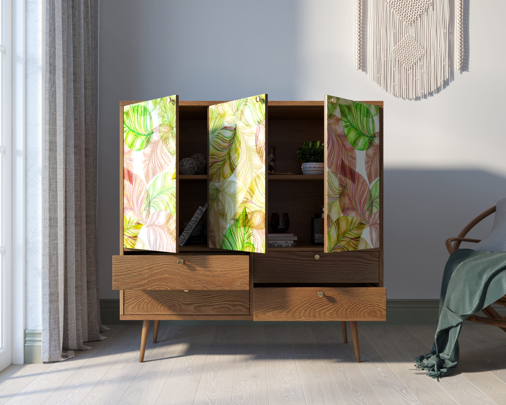 купить Комод "Berber" большой 29 принт арт BB29/Print_29 в Москве купить Комод "Berber" большой 29 принт арт BB29/Print_29