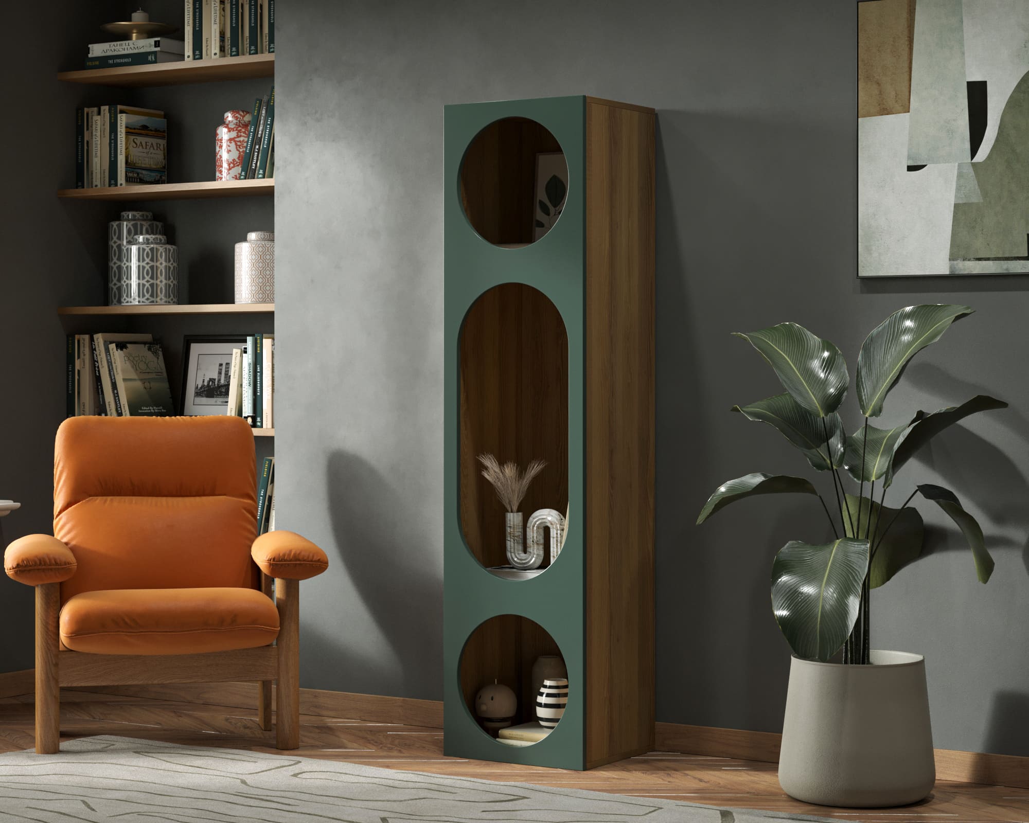 заказать Стеллаж узкий ROSA арт. R13