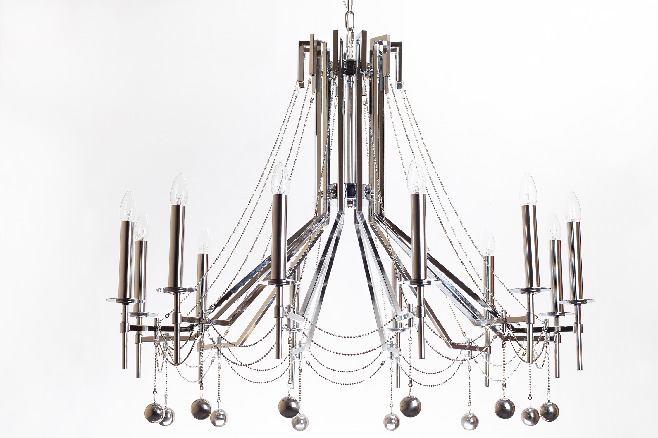 фото Люстра Rocco Silver 12 в Москве фото Люстра Rocco Silver 12