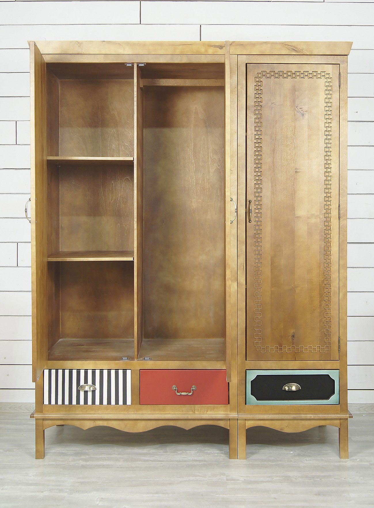 заказать Шкаф трехстворчатый "Gouache Birch" арт М10527/3ETG в Москве заказать Шкаф трехстворчатый "Gouache Birch" арт М10527/3ETG