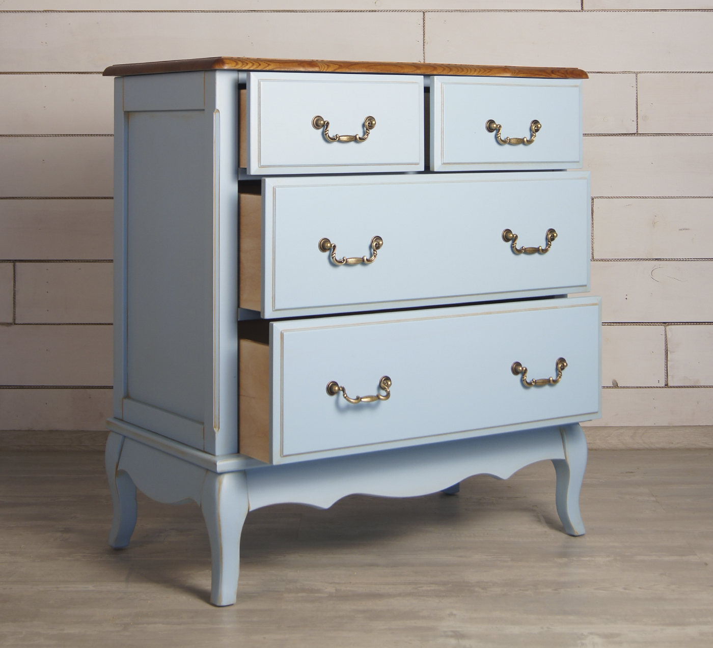 заказать Голубой комод Leontina (4 ящика) арт ST9335B в Москве заказать Голубой комод Leontina (4 ящика) арт ST9335B