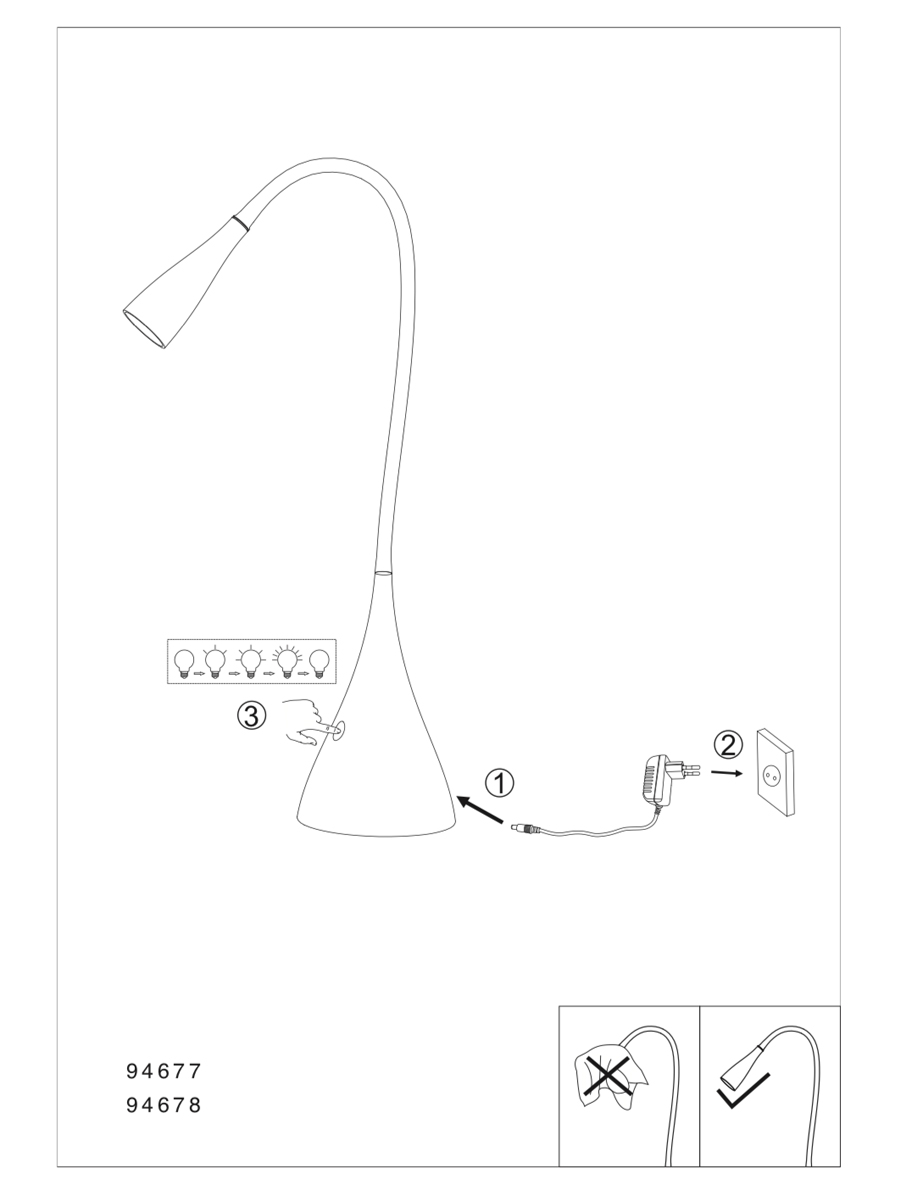 купить Настольная лампа светодиодная SNAPORA в Москве купить Настольная лампа светодиодная SNAPORA