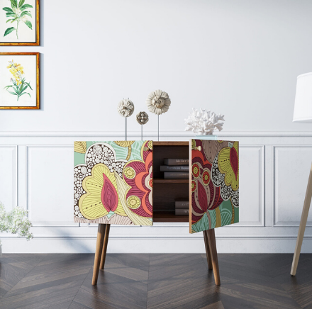 купить Комод на высоких ножках "Berber" малый 6 принт арт BB13/Print_06 в Москве купить Комод на высоких ножках "Berber" малый 6 принт арт BB13/Print_06