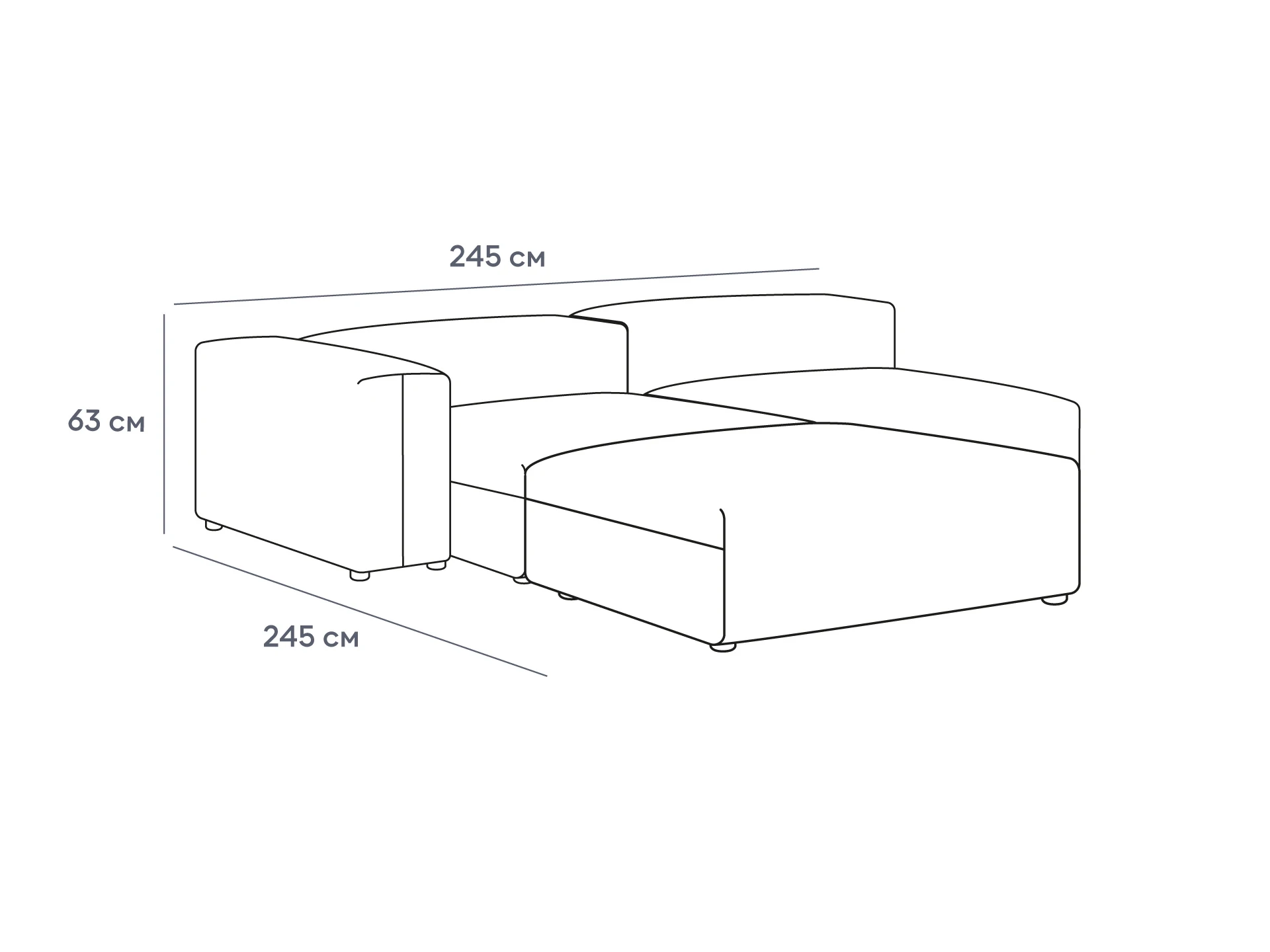 фото Модульный диван Sorrento в интерьере в Москве фото Модульный диван Sorrento в интерьере