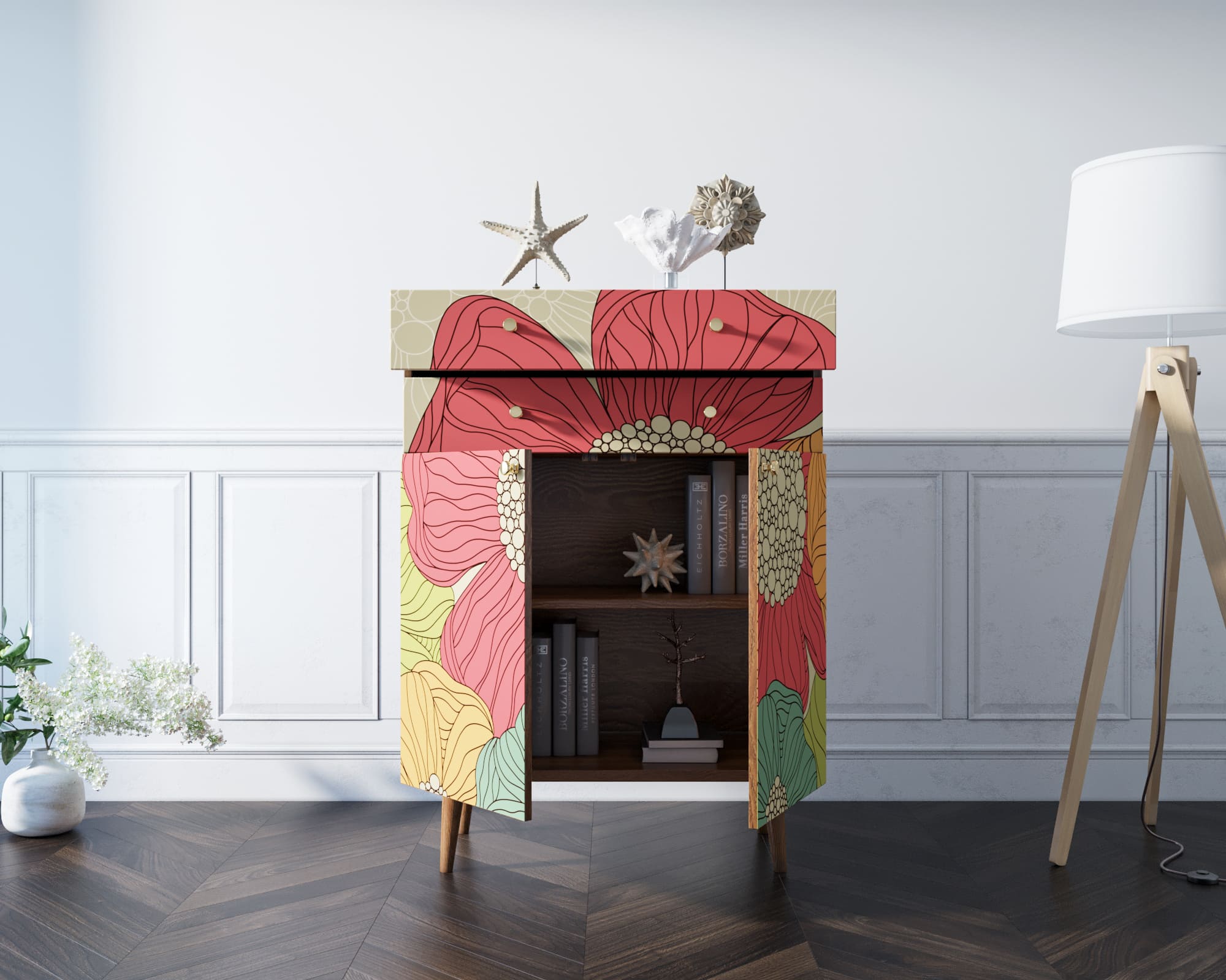 Комод "Berber" большой принт 5 арт BB12/Print_05 в интернет-магазине