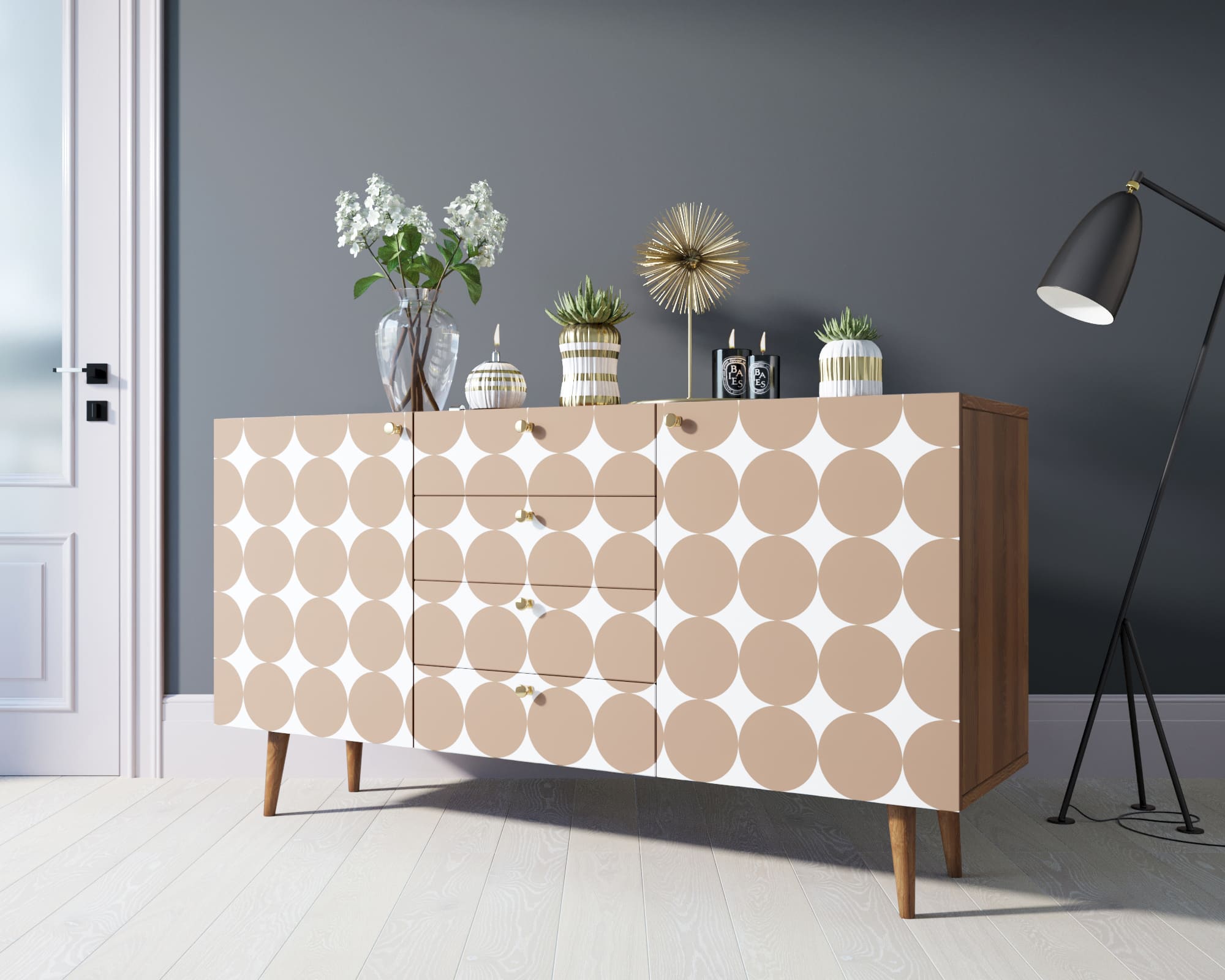 фото Комод "Berber" с ящиками 17 принт арт BB14/Print_17 в Москве фото Комод "Berber" с ящиками 17 принт арт BB14/Print_17