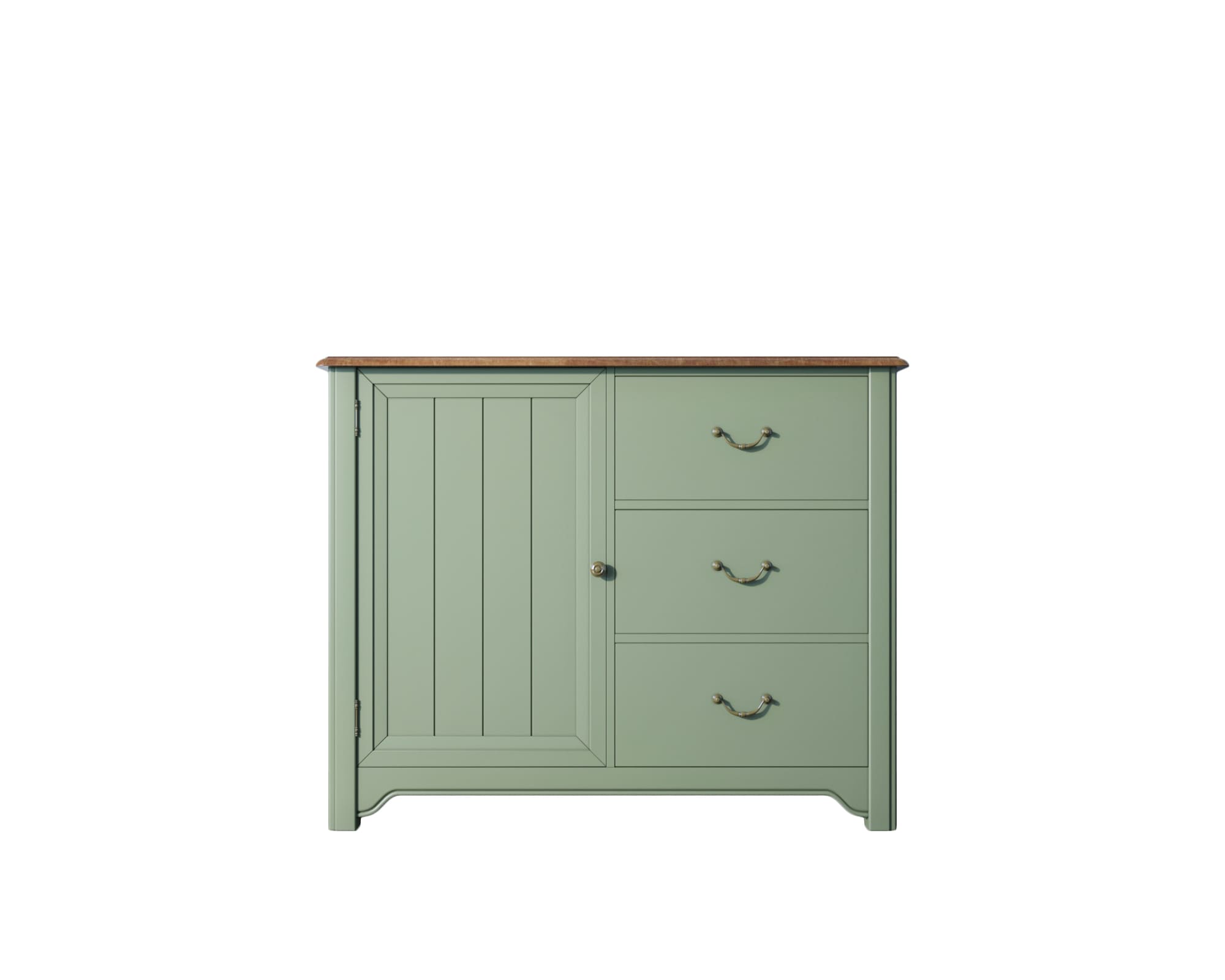 заказать Комод Olivia на 3 ящика с дверкой арт GA5051