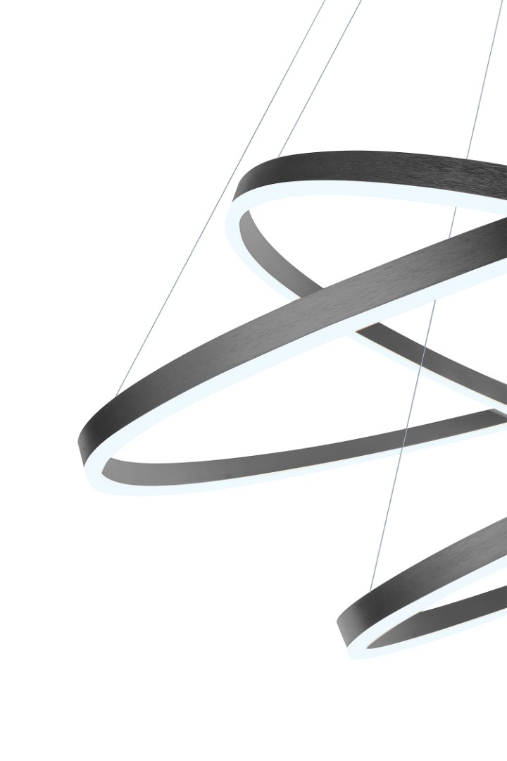 фото Люстра Orblaze 3 rings 800 black в Москве фото Люстра Orblaze 3 rings 800 black