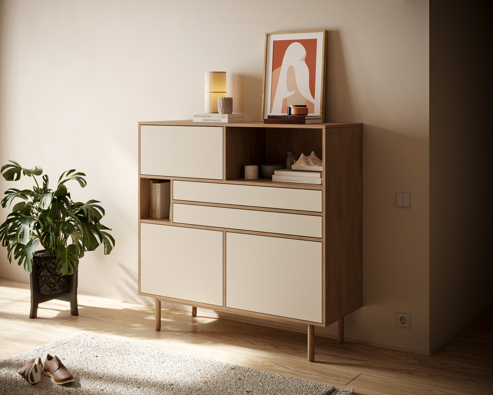 заказать Комод большой с тремя дверками и двумя ящиками "Alice" арт ALC05 в Москве заказать Комод большой с тремя дверками и двумя ящиками "Alice" арт ALC05