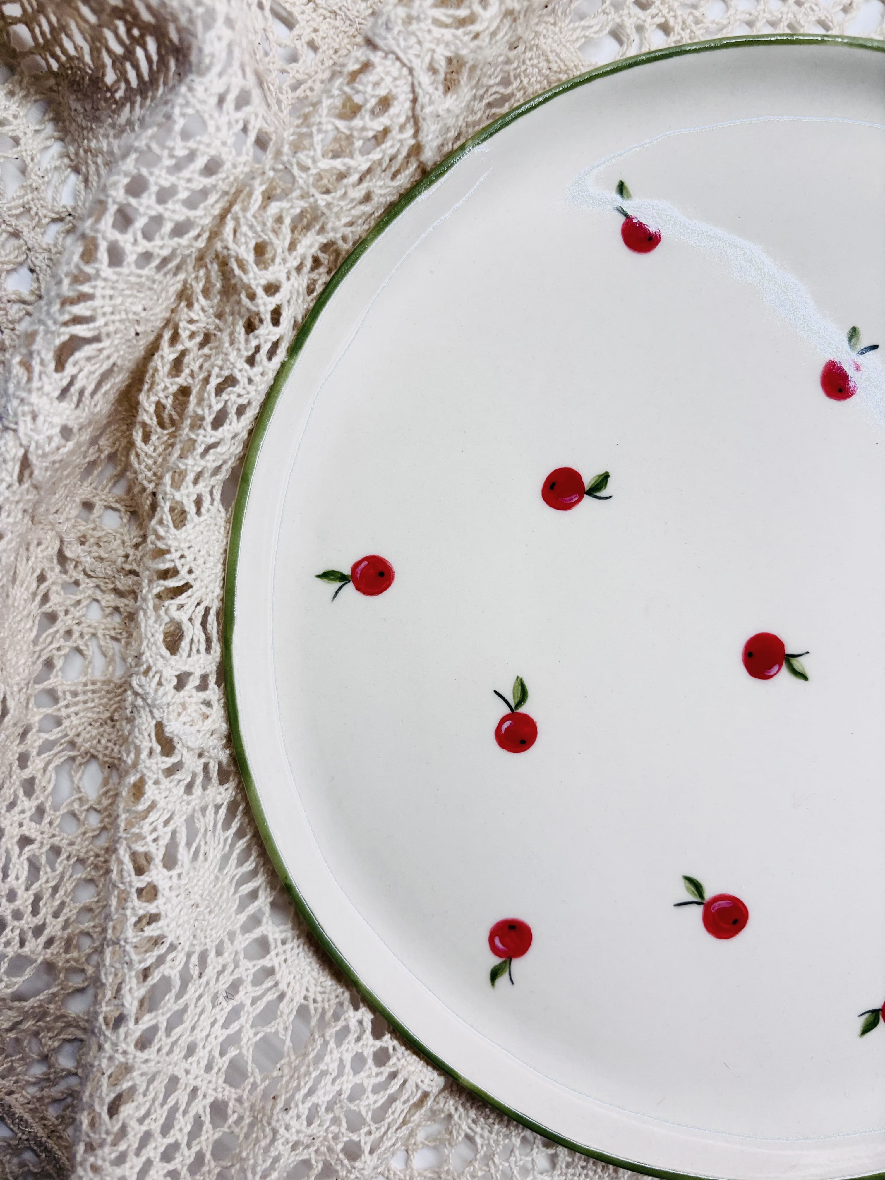 Тарелка "Яблочная" диаметр 19см в интернет-магазине