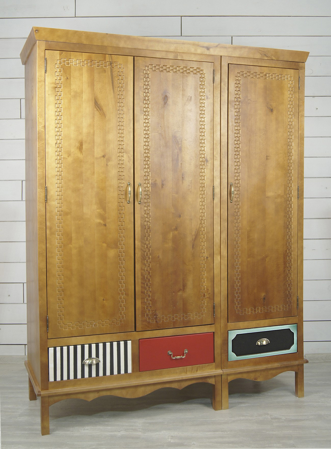 фото Шкаф трехстворчатый "Gouache Birch" арт М10527/3ETG в Москве фото Шкаф трехстворчатый "Gouache Birch" арт М10527/3ETG