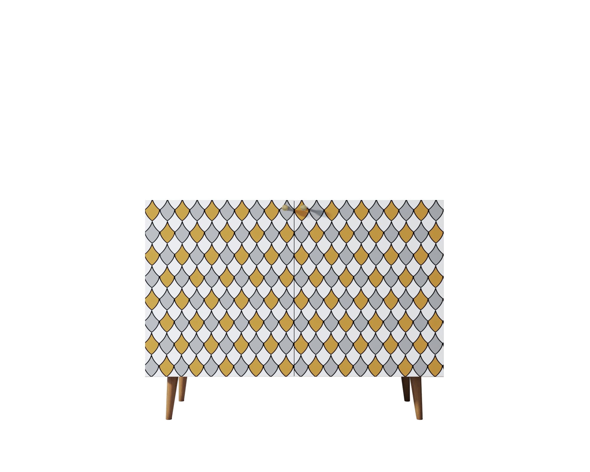 заказать Комод "Berber" две дверки 22 принт арт BB04/Print_22