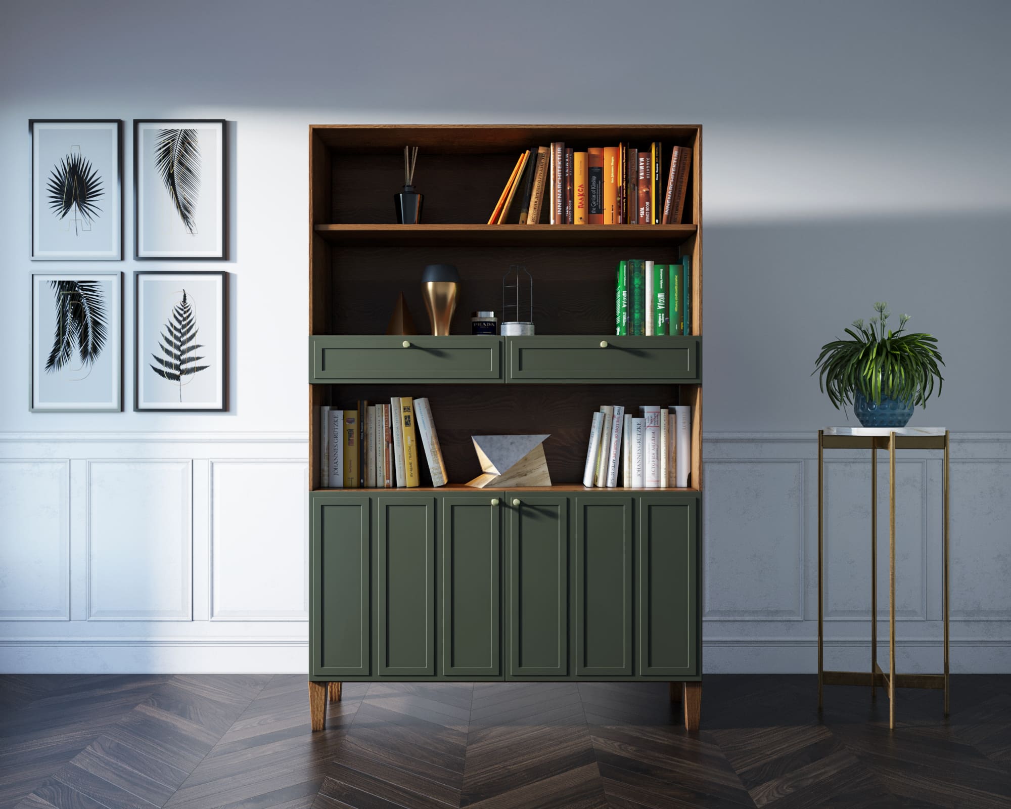 Стеллаж широкий двухстворчатый "Andersen" арт AN17 в интернет-магазине в Москве Стеллаж широкий двухстворчатый "Andersen" арт AN17 в интернет-магазине