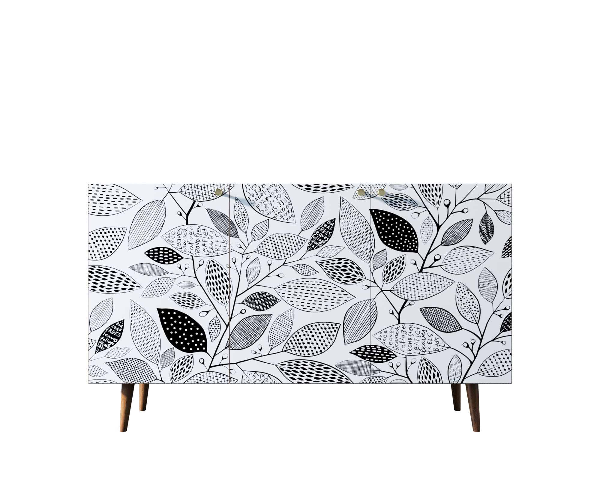 заказать Комод "Berber" три дверки 09 принт арт BB01/Print_09