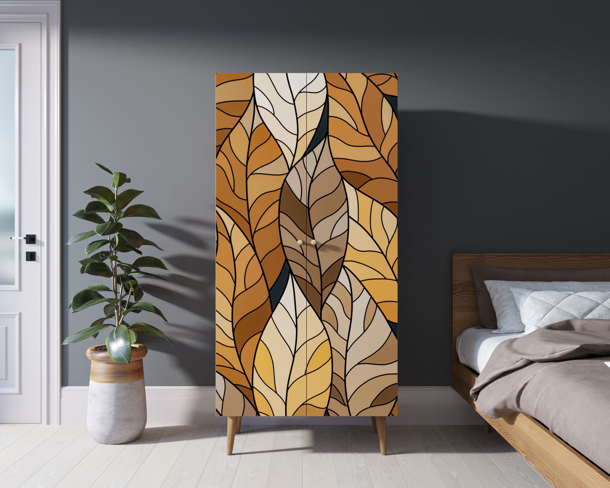 Шкаф малый двухстворчатый "Berber" принт 8 арт BB08/Print_08 в интернет-магазине в Москве Шкаф малый двухстворчатый "Berber" принт 8 арт BB08/Print_08 в интернет-магазине