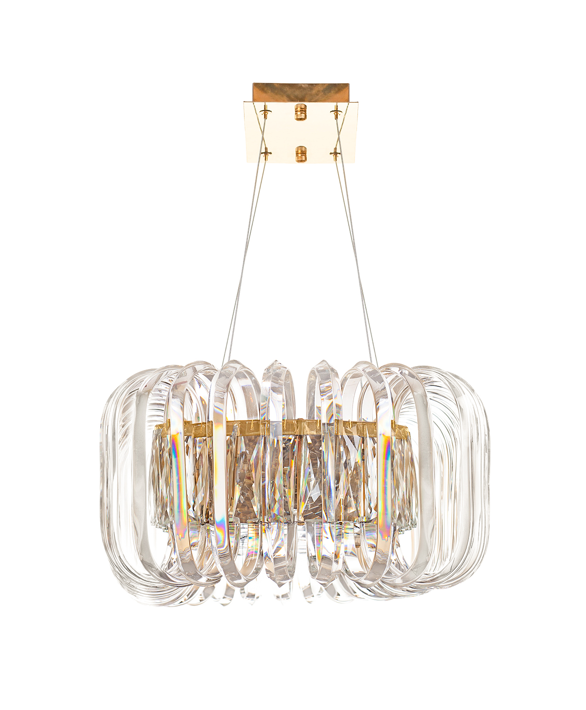 Люстра Glass Belt в интерьере в Москве Люстра Glass Belt в интерьере