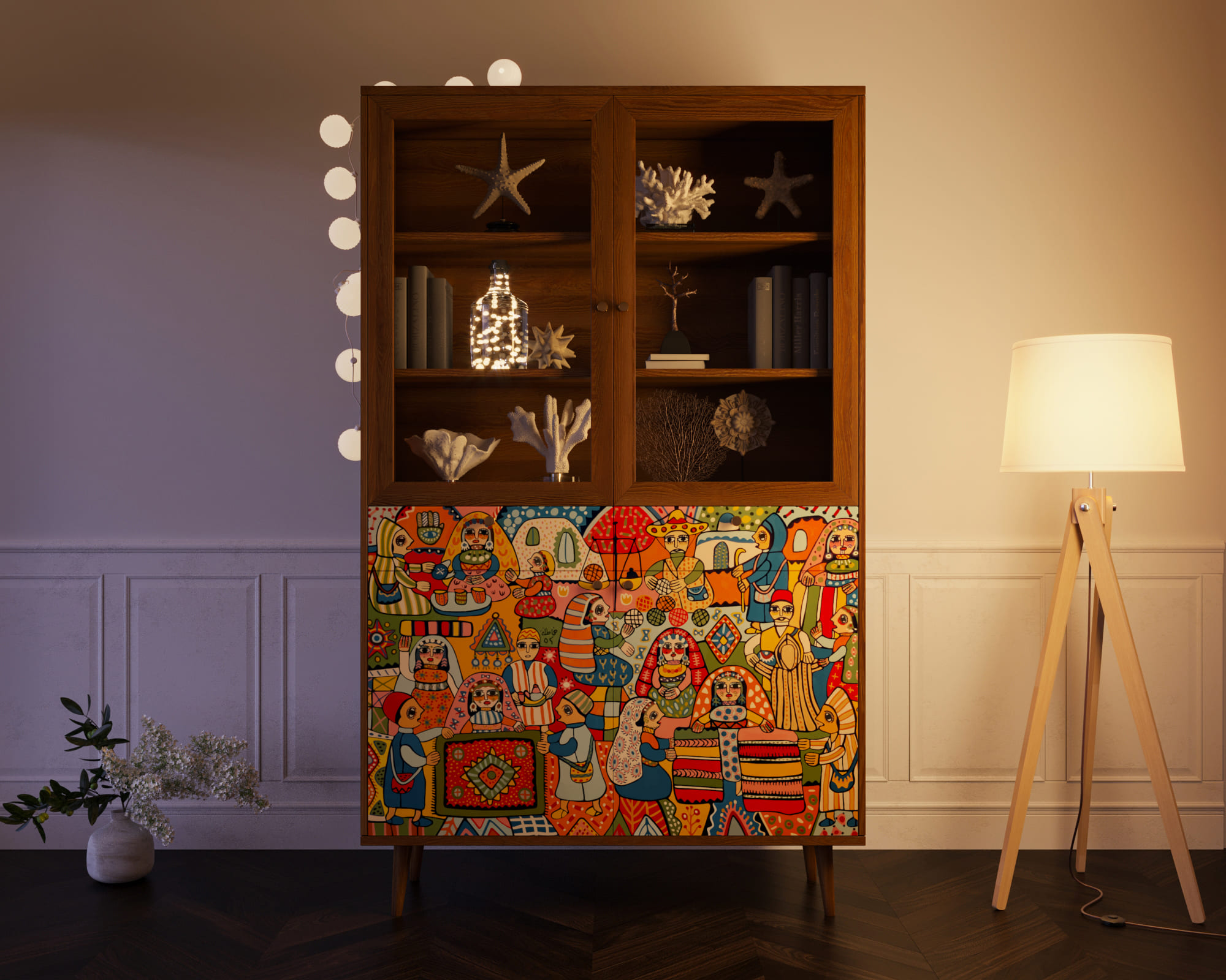 купить Буфет "Berber" принт 1 арт BB07/Print_01