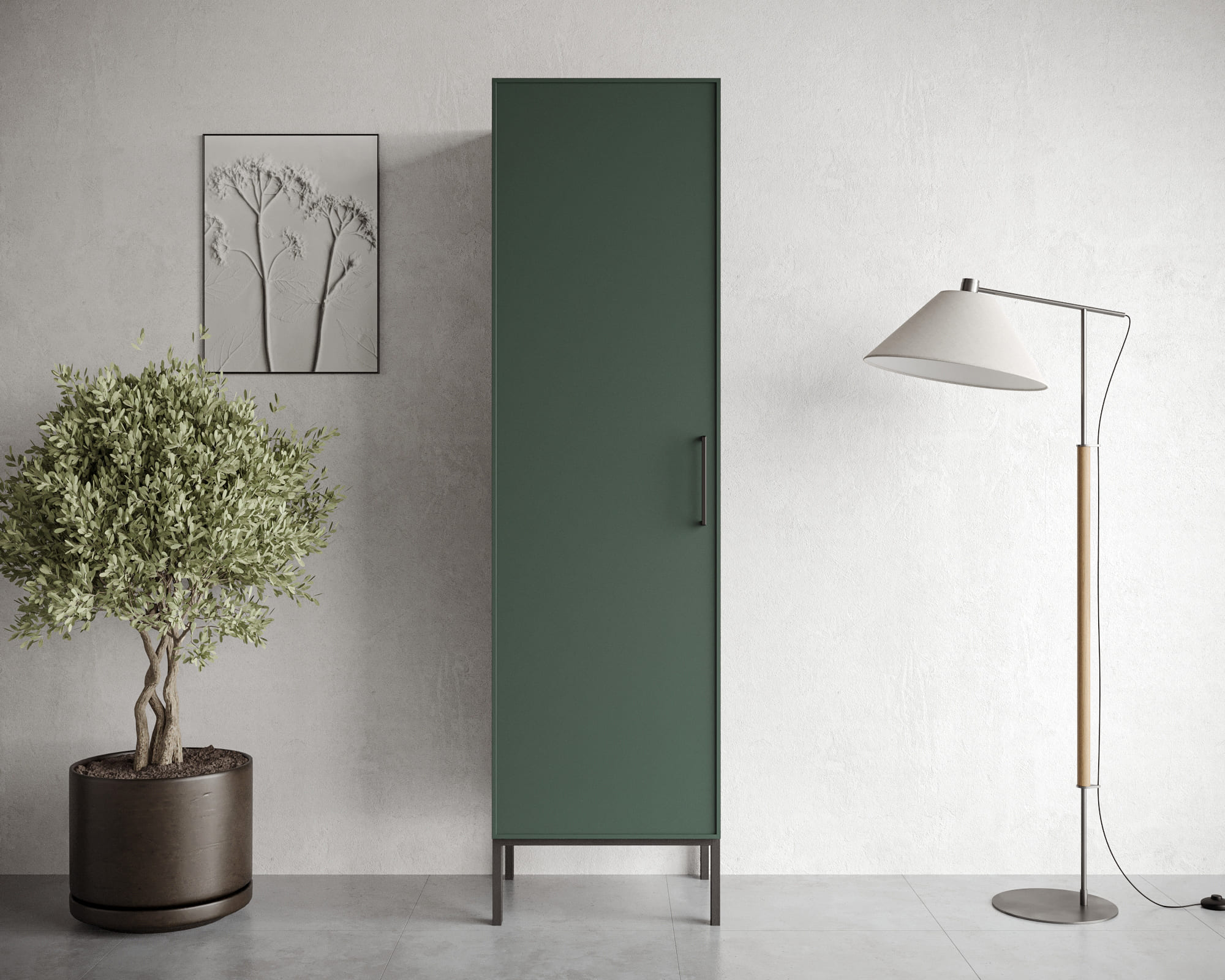 Шкаф c одной дверкой "Nicole" арт NEM101G в интернет-магазине в Москве Шкаф c одной дверкой "Nicole" арт NEM101G в интернет-магазине