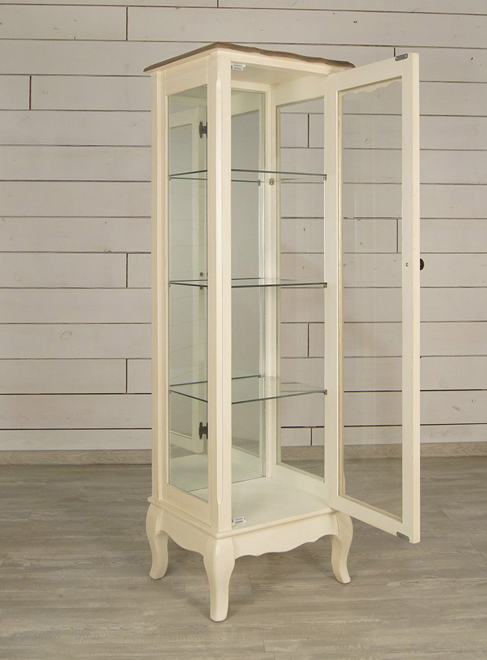 купить Шкаф "Leontina" для посуды узкий/низкий арт ST9319 в Москве купить Шкаф "Leontina" для посуды узкий/низкий арт ST9319