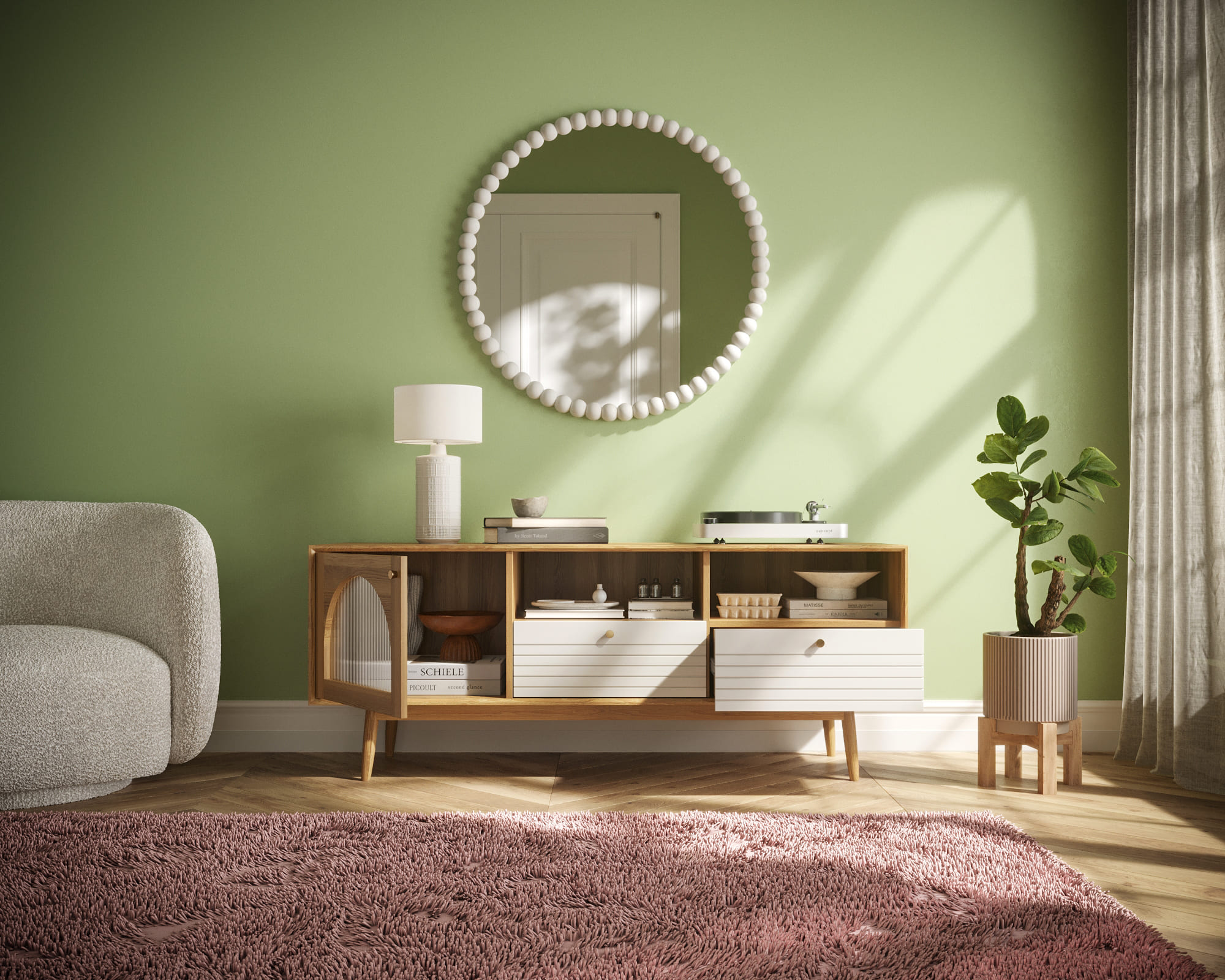 купить Комод "Pollo" с ящиками и нишей арт. POL09