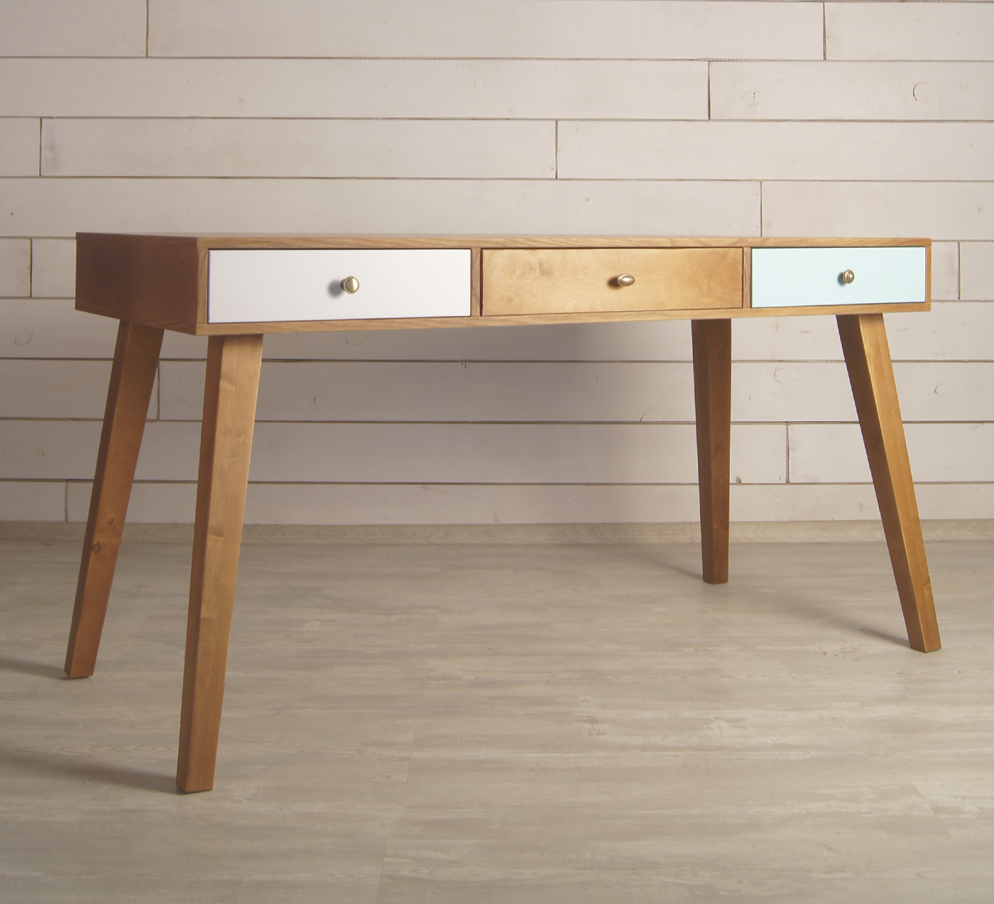 купить Рабочий стол "Aquarelle Birch" с тремя ящиками арт RE-36ETG в Москве купить Рабочий стол "Aquarelle Birch" с тремя ящиками арт RE-36ETG