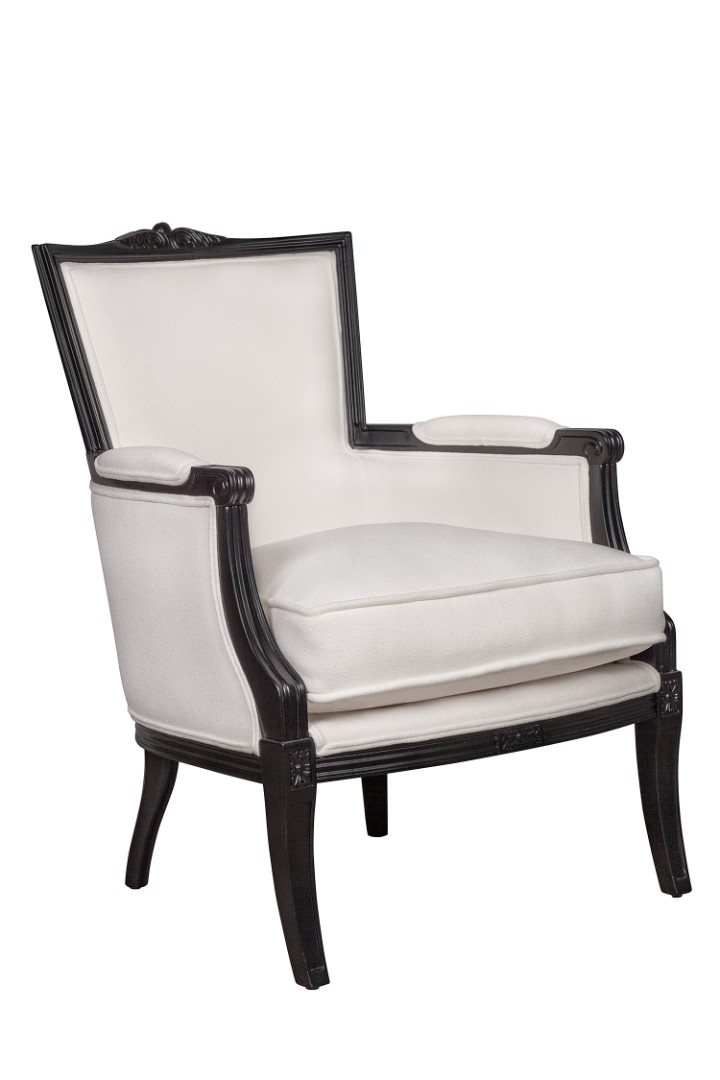 купить Мягкое полукресло с подлокотниками Tous white в Москве купить Мягкое полукресло с подлокотниками Tous white