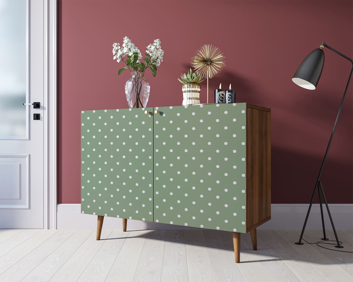 фото Комод "Berber" две дверки 12 принт арт BB04/Print_12