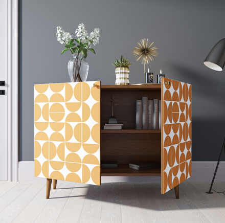 купить Комод "Berber" две дверки 14 принт арт BB04/Print_14