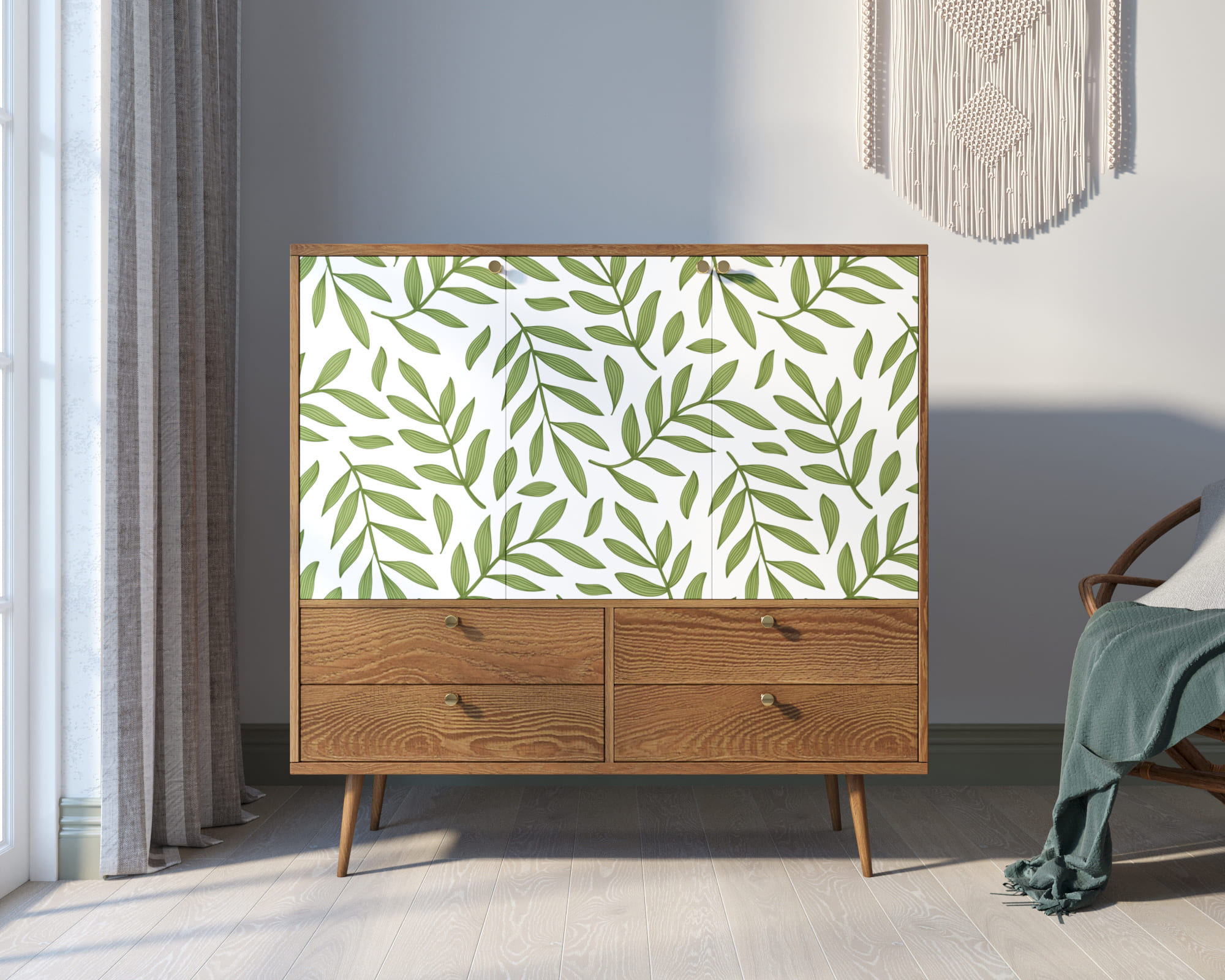 Комод "Berber" большой 28 принт арт BB29/Print_28 в интернет-магазине