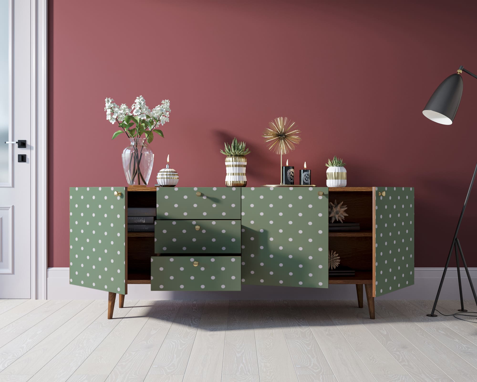 Комод "Berber" удлиненный принт 12 арт BB11/Print_12 в интернет-магазине в Москве Комод "Berber" удлиненный принт 12 арт BB11/Print_12 в интернет-магазине