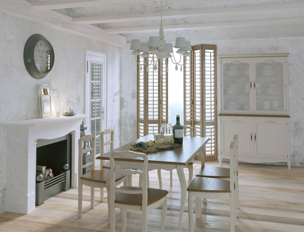 Интерьер столовой "Leontina" с буфетом арт Leontina-6 Интерьер столовой "Leontina" с буфетом арт Leontina-6