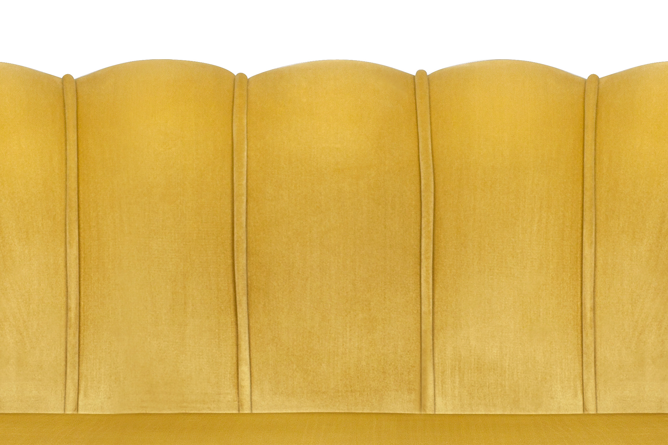 Дизайнерский двухместный диван Pearl Double Yellow в интерьере в Москве Дизайнерский двухместный диван Pearl Double Yellow в интерьере